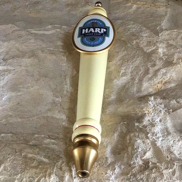 🍻 Vintage Harp Lager Pub Style Beer Tap Handle, 14” - Picture 3 of 6